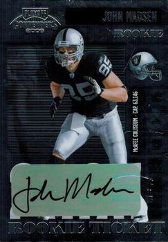 2006 Playoff Contenders #231 John Madsen Front