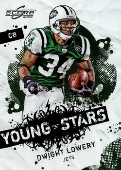 2009 Score - Young Stars Glossy #9 Dwight Lowery Front