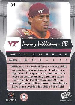 2006 Press Pass Legends #54 Jimmy Williams Back