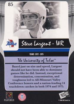 2006 Press Pass Legends #85 Steve Largent Back