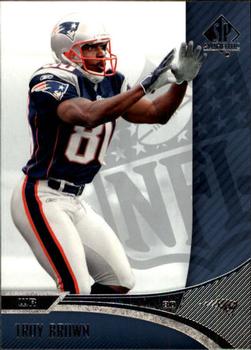 2006 SP Authentic #53 Troy Brown Front