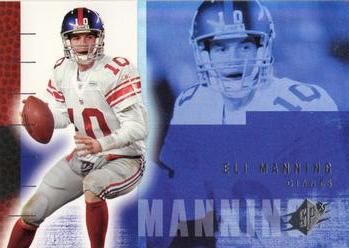 2006 SPx #58 Eli Manning Front