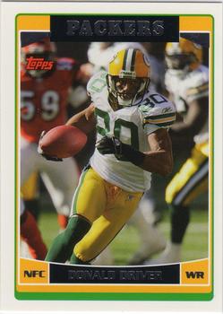 2006 Topps #103 Donald Driver Front