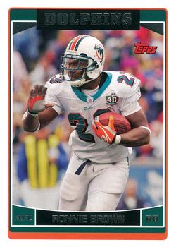 2006 Topps #137 Ronnie Brown Front