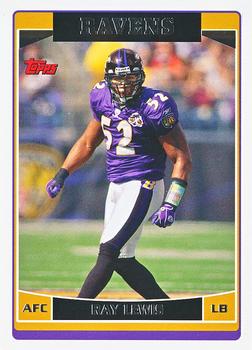 2006 Topps #163 Ray Lewis Front