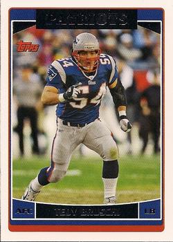 2006 Topps #14 Tedy Bruschi Front