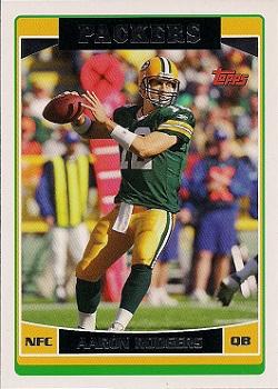 2006 Topps #84 Aaron Rodgers Front