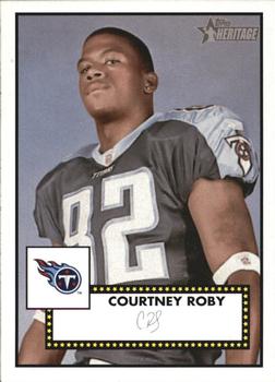 2006 Topps Heritage #40 Courtney Roby Front