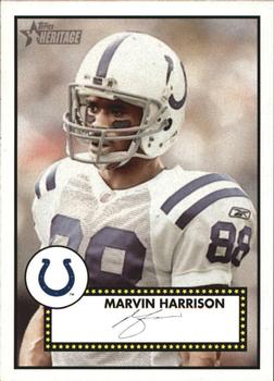 2006 Topps Heritage #329 Marvin Harrison Front