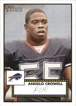 2006 Topps Heritage #396 Angelo Crowell Front