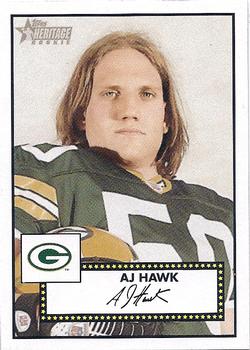 2006 Topps Heritage #407 A.J. Hawk Front