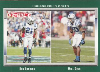 2006 Topps Total #96 Mike Doss / Bob Sanders Front