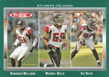 2006 Topps Total #117 Ike Reese / Demorrio Williams / Michael Boley Front
