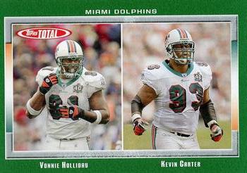 2006 Topps Total #185 Vonnie Holliday / Kevin Carter Front