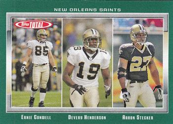 2006 Topps Total #295 Aaron Stecker / Devery Henderson / Ernie Conwell Front