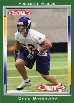 2006 Topps Total #487 Chad Greenway Front