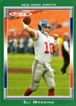 2006 Topps Total #143 Eli Manning Front