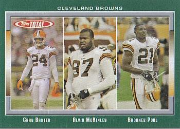 2006 Topps Total #391 Gary Baxter / Alvin McKinley / Brodney Pool Front