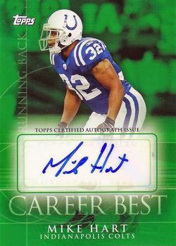 2009 Topps - Career Best Autographs #CBA-MH Mike Hart Front