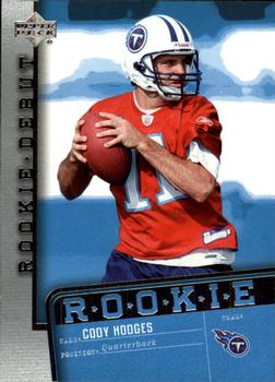 2006 Upper Deck Rookie Debut #194 Cody Hodges Front