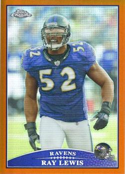2009 Topps Chrome - Copper Refractors #TC109 Ray Lewis  Front