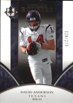 2006 Upper Deck Ultimate Collection #294 David Anderson Front