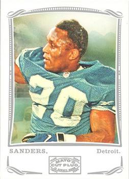 2009 Topps Mayo - Silver #24 Barry Sanders Front