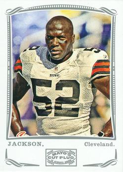 2009 Topps Mayo - Silver #57 D'Qwell Jackson Front