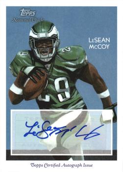 2009 Topps National Chicle - Autographs #NCA-LM LeSean McCoy Front