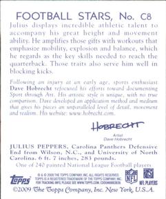 2009 Topps National Chicle - Mini #C8 Julius Peppers Back