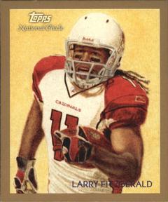 2009 Topps National Chicle - Mini #C80 Larry Fitzgerald Front