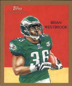 2009 Topps National Chicle - Mini #C128 Brian Westbrook Front