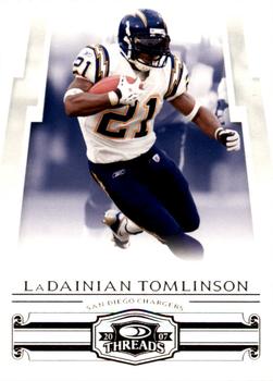2007 Donruss Threads #41 LaDainian Tomlinson Front
