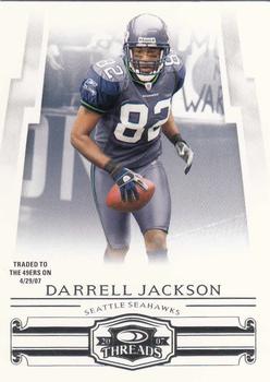 2007 Donruss Threads #43 Darrell Jackson Front