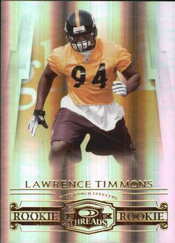 2007 Donruss Threads #220 Lawrence Timmons Front