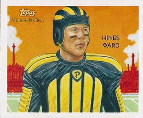 2009 Topps National Chicle - Mini Chicle Back #C173 Hines Ward Front