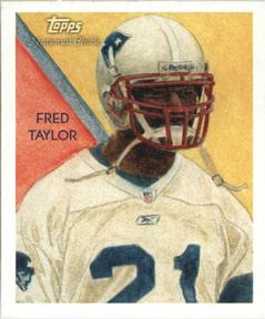 2009 Topps National Chicle - Mini Chicle Back #C82 Fred Taylor Front