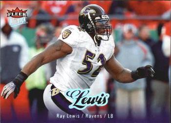 2007 Ultra #16 Ray Lewis Front