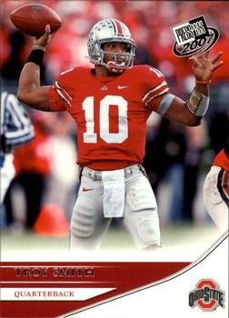 2007 Press Pass #4 Troy Smith Front