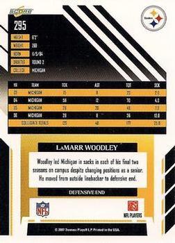 2007 Score Select #295 LaMarr Woodley Back