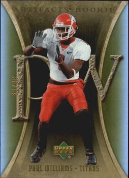 2007 Upper Deck Artifacts #138 Paul Williams Front
