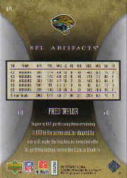 2007 Upper Deck Artifacts #49 Fred Taylor Back