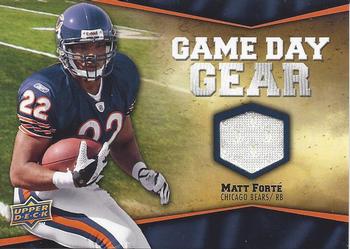 2009 Upper Deck - Game Day Gear #NFL-FO Matt Forte Front