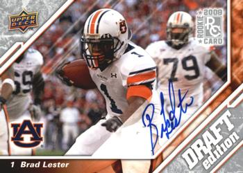 2009 Upper Deck Draft Edition - Autographs Silver #131 Brad Lester Front