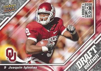 2009 Upper Deck Draft Edition - Brown #113 Juaquin Iglesias Front