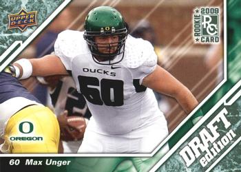 2009 Upper Deck Draft Edition - Dark Green #47 Max Unger Front