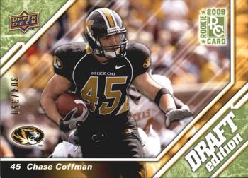 2009 Upper Deck Draft Edition - Green #33 Chase Coffman Front