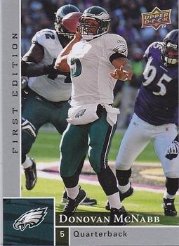 2009 Upper Deck First Edition - Silver #115 Donovan McNabb Front
