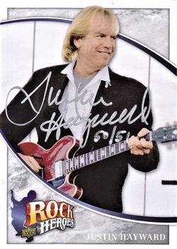 2009 Upper Deck Heroes - Autographs Silver #374 Justin Hayward Front