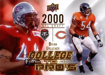 2009 Upper Deck Rookie Exclusives - College to Pros #CTP-BU Brian Urlacher Front